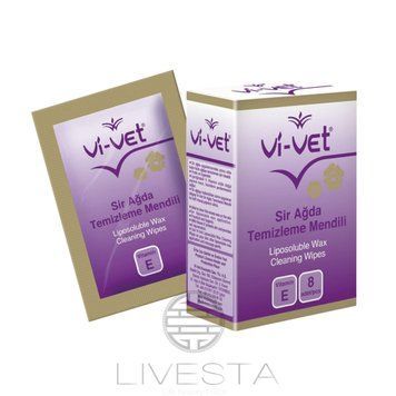 Очищающие салфетки после депиляции Vi-Vet, 8 шт. 500025 фото